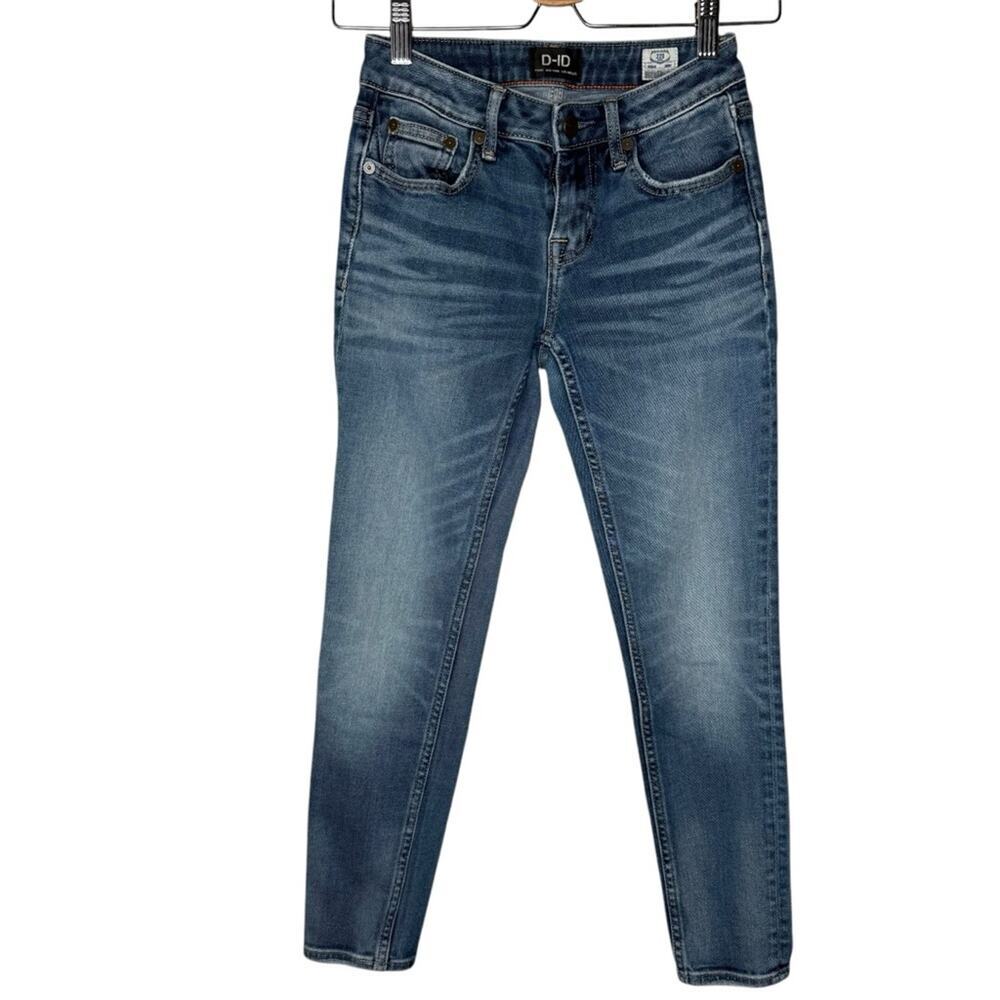 D-ID Brand Women's Skinny Classic Jeans y2k Size 24 x 26